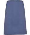 PR151 Colours Mid Length Apron Marine colour image